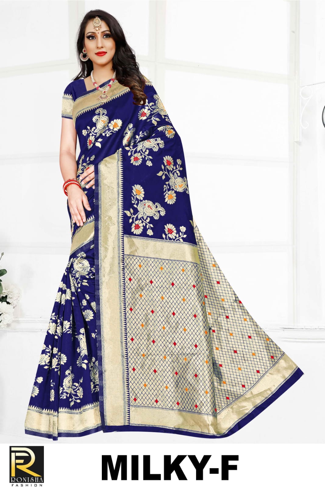 Ranjna Milky Casual Wear Silk Saree Collection Online Shop