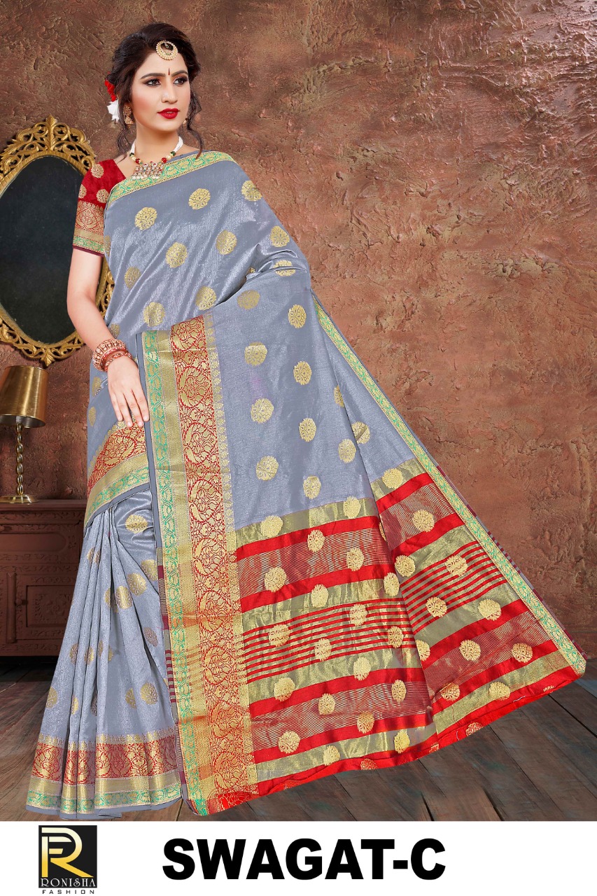 Ranjna Swagat Ethnik Wear Silk Saree Collction Wholesale Shop
