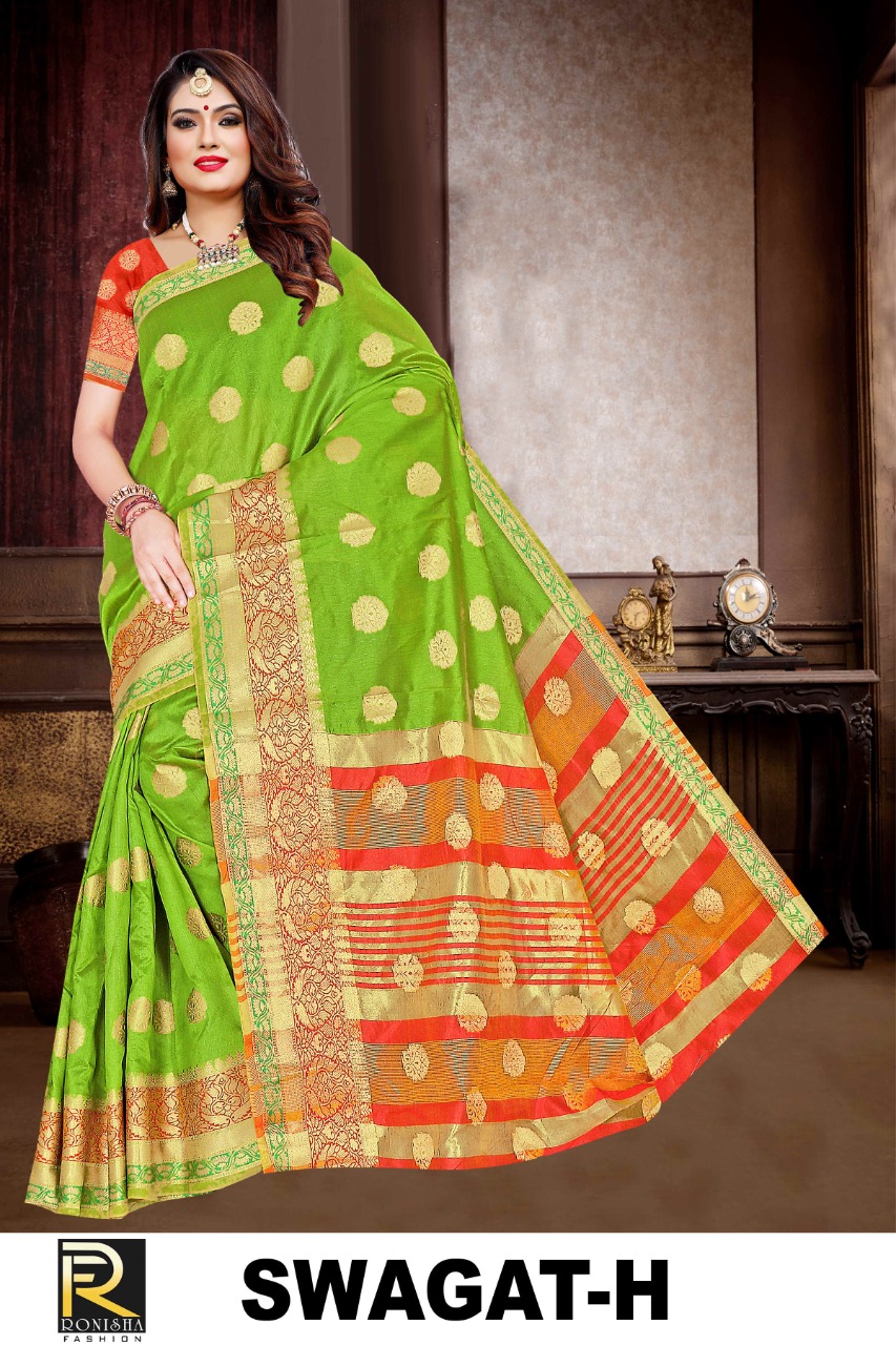 Ranjna Swagat Ethnik Wear Silk Saree Collction Wholesale Shop