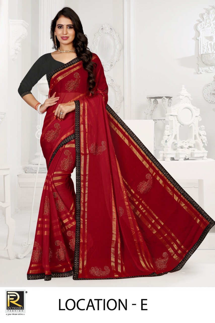 Ranjna Location Siroski Diamond Ciffone Beautiful Collection Online Shop