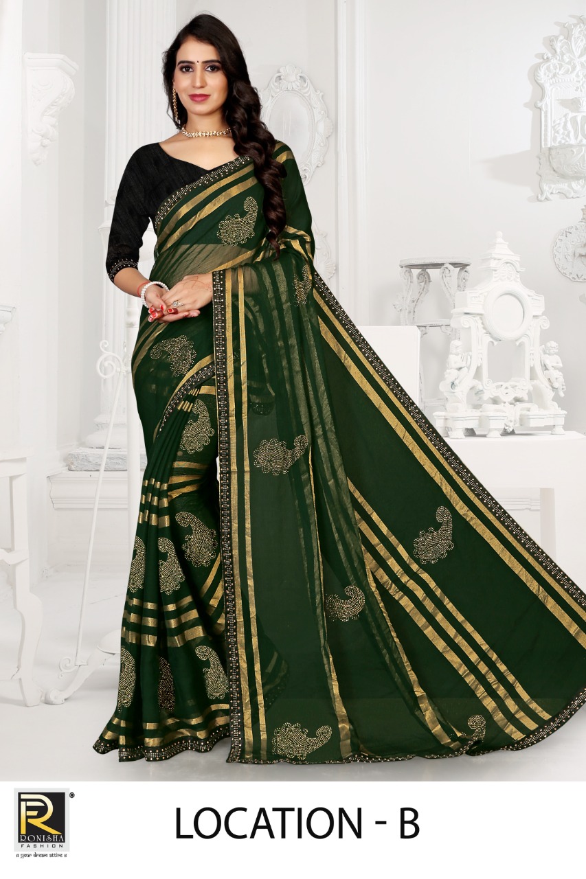 Ranjna Location Siroski Diamond Ciffone Beautiful Collection Online Shop