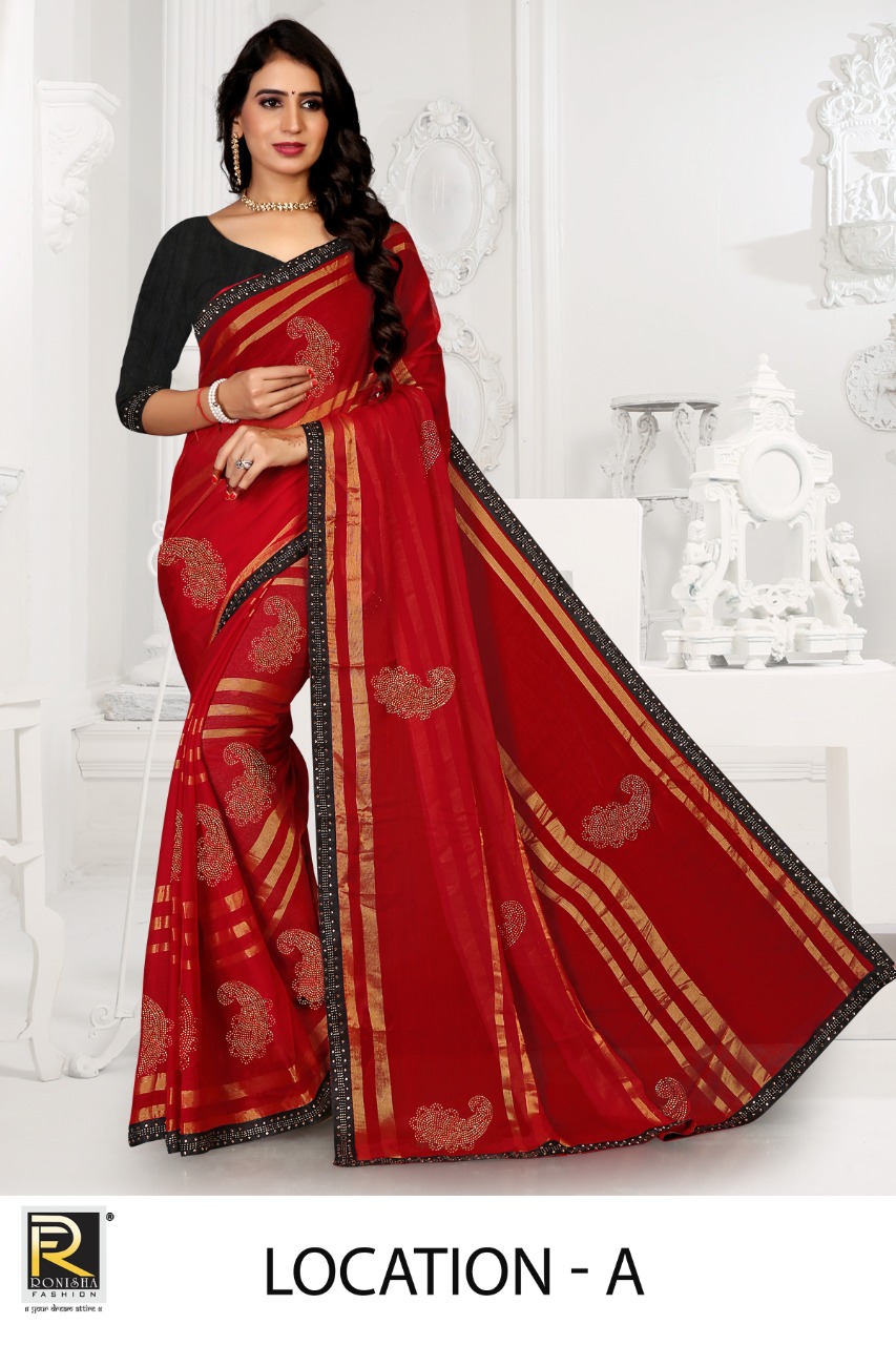 Ranjna Location Siroski Diamond Ciffone Beautiful Collection Online Shop