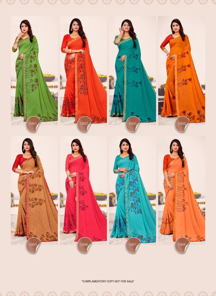 Manali Weightless Regular Wear Sarees Catalog