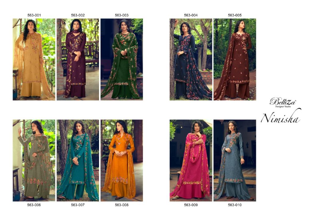 Belliza Nimisha Exclusive Pashmina Dress Material