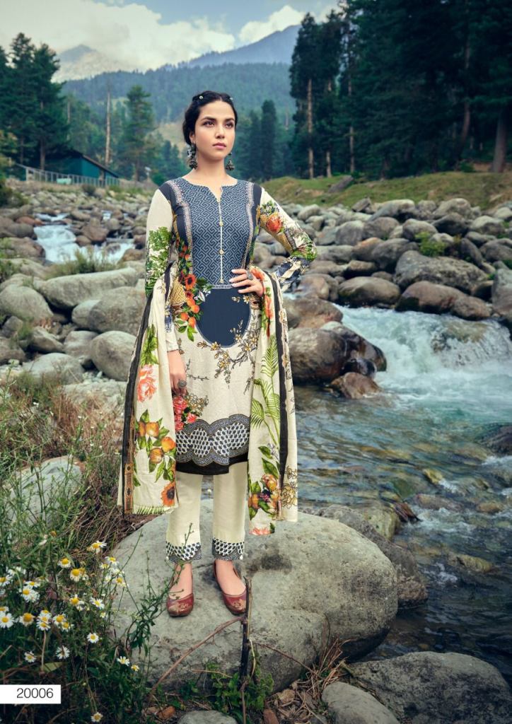 Ishaal Gulmohar Vol 20 Lawn Cotton Dress Material Catalog