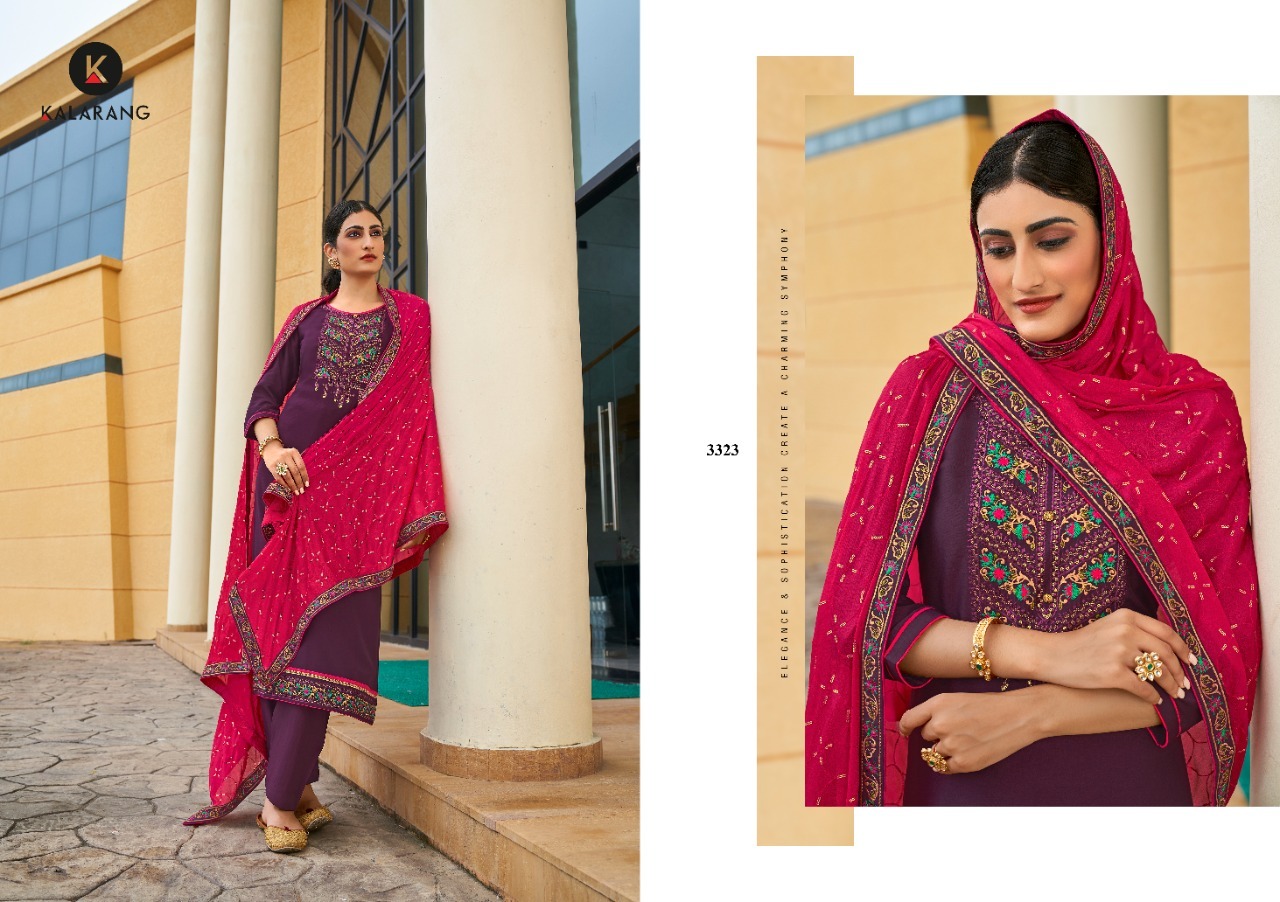 Kalarang Jannat Fancy Wear Designer Latest Indian Salwar Kameez Catalog