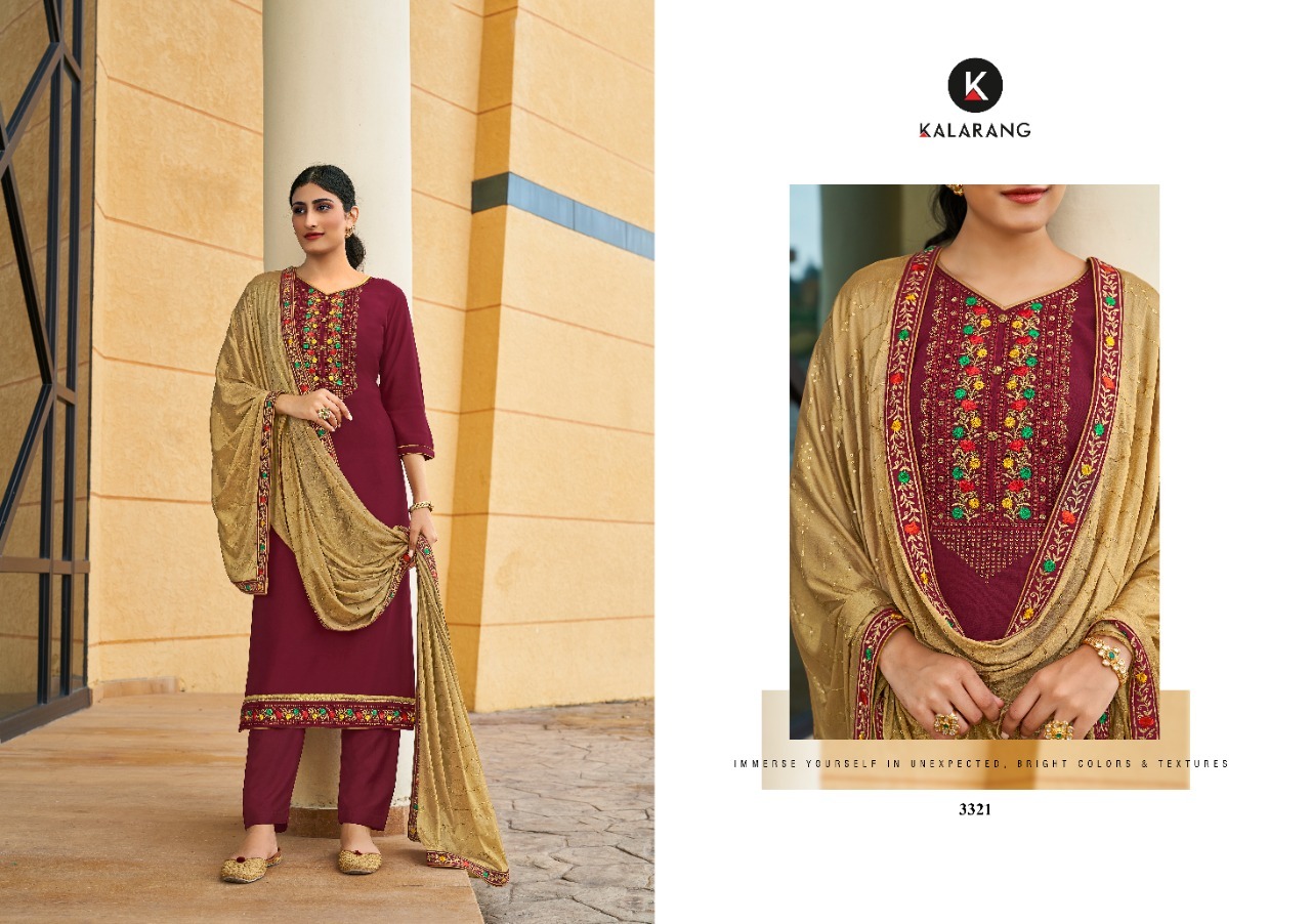 Kalarang Jannat Fancy Wear Designer Latest Indian Salwar Kameez Catalog