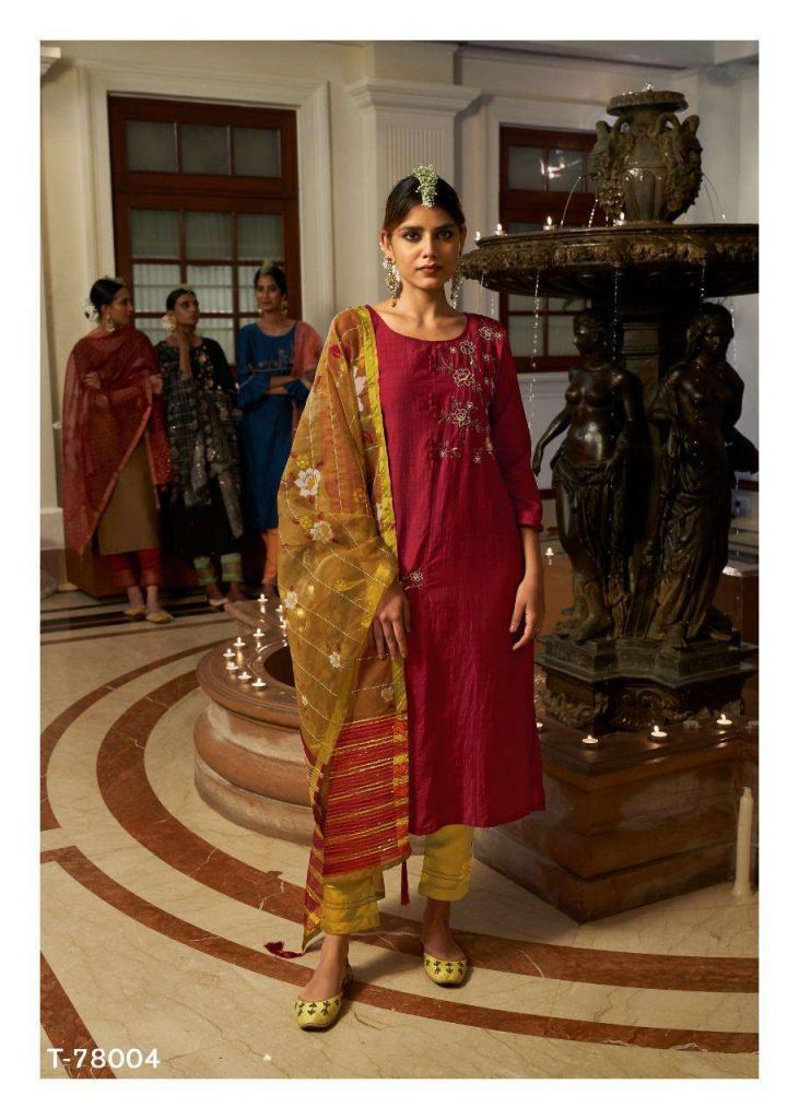 Kalki Fashion Panch Ratna Kurtis With Bottom And Dupatta Catalog