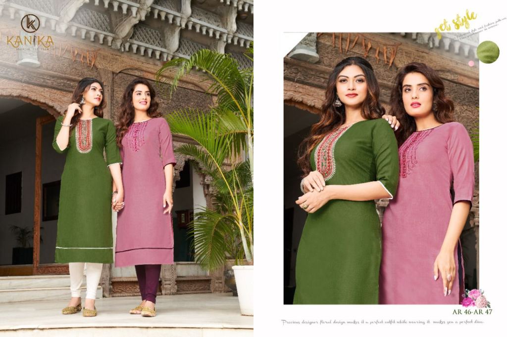 Kanika Anuroop Vol 5 Ethnic Wear Designer Kurti Catalog
