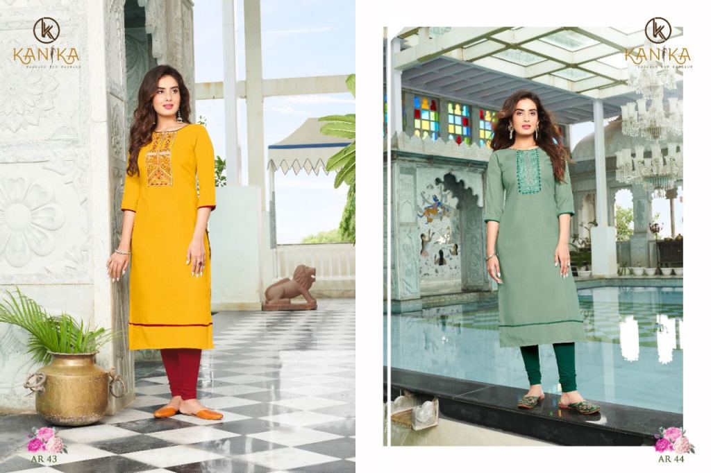 Kanika Anuroop Vol 5 Ethnic Wear Designer Kurti Catalog