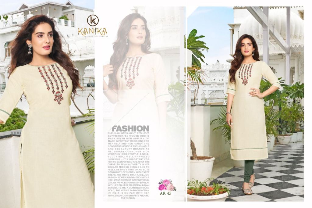 Kanika Anuroop Vol 5 Ethnic Wear Designer Kurti Catalog