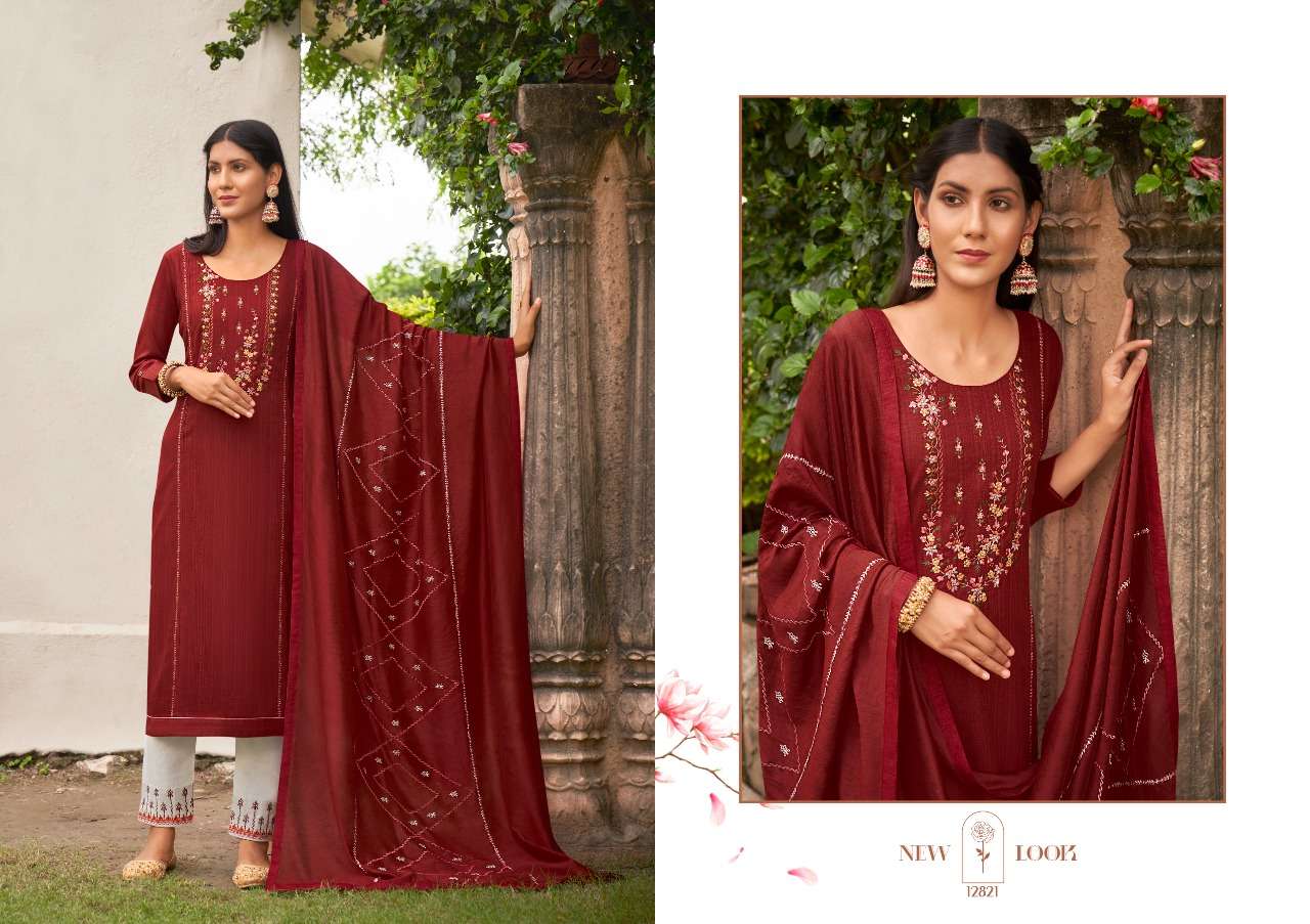Kessi Kajree Kivi Sundri Heavy Reyon With Work Kurtis With Bottom And Dupatta Catalog