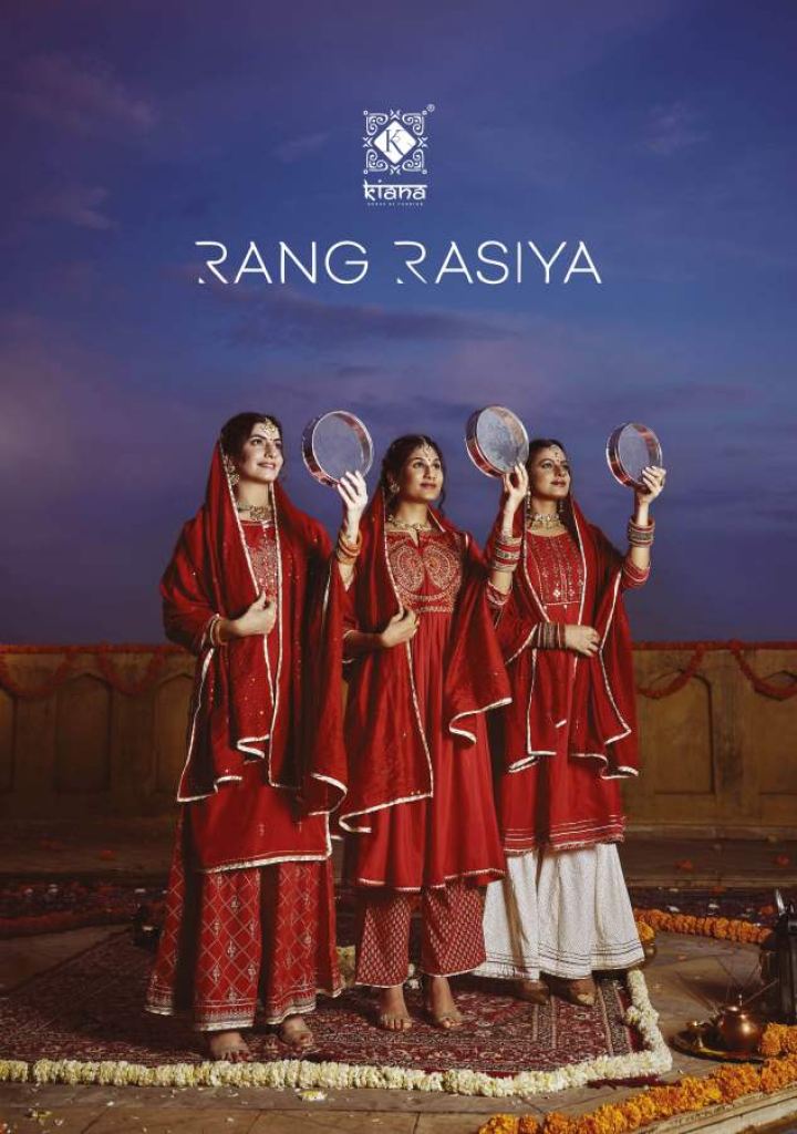 Kiana Rang Rasiya Ready Made Karva Chauth Special Catalog