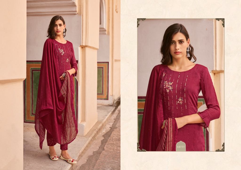 Kivi Sirya Designer Embroidery Readymade Suits Catalog