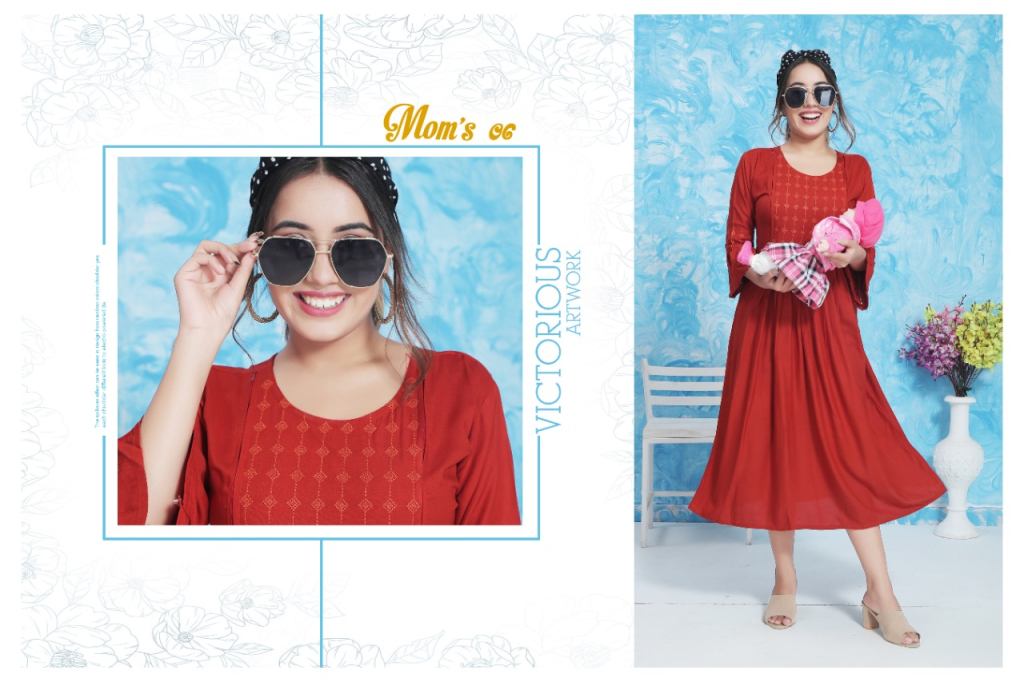 Lilly Mom's Feeding Low Rate Kurti Catalog