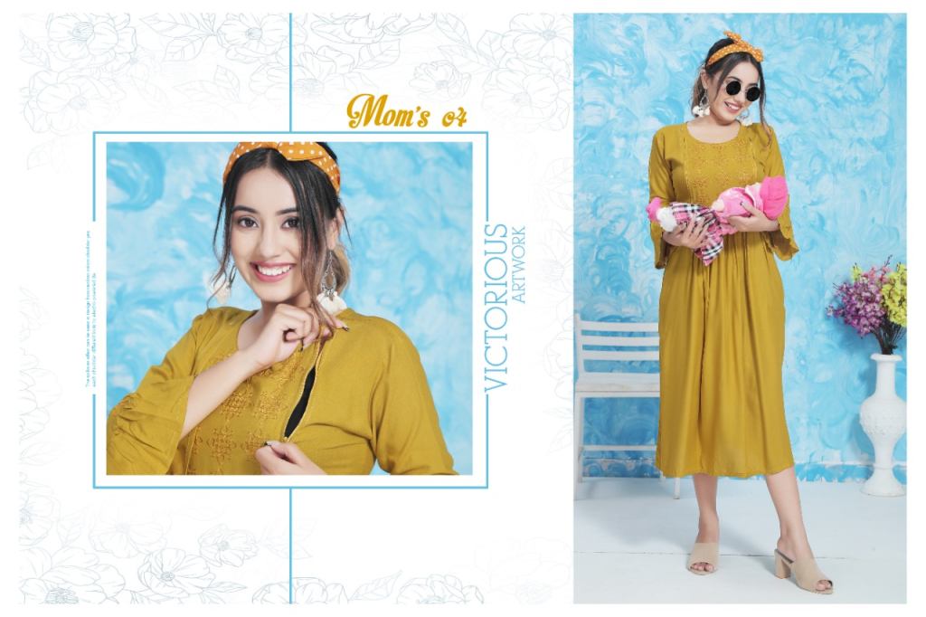 Lilly Mom's Feeding Low Rate Kurti Catalog