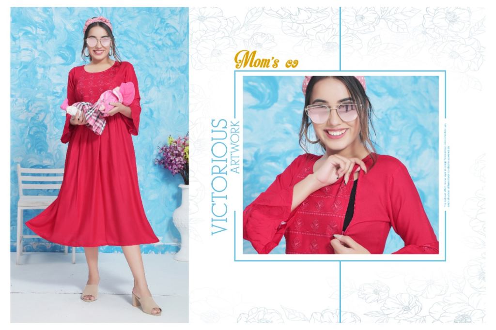Lilly Mom's Feeding Low Rate Kurti Catalog