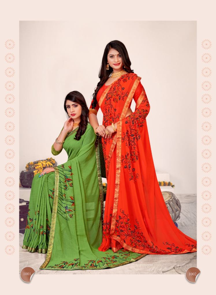 Manali Weightless Regular Wear Sarees Catalog