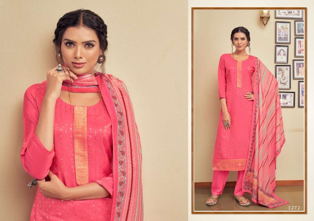 Rangoon Avirat Pure Viscos Upada Silk Readmade Designer Dress Material Catalog
