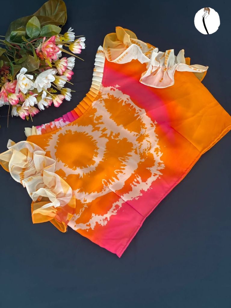 Rich Print Designer Low Price Blouses For Women
