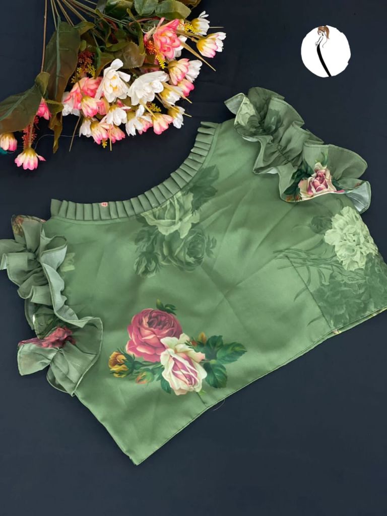 Rich Print Designer Low Price Blouses For Women