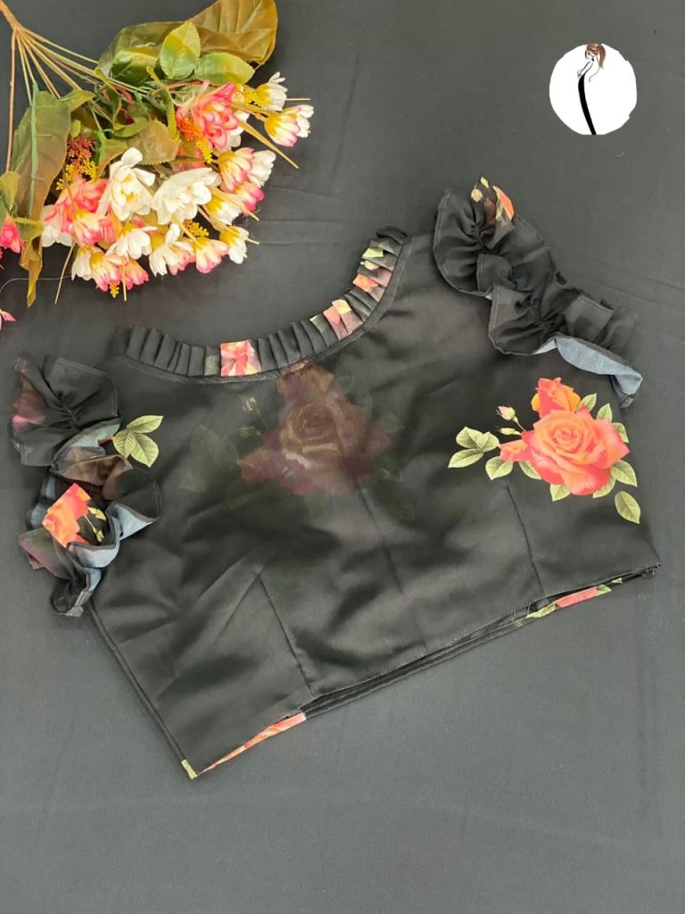 Rich Print Designer Low Price Blouses For Women