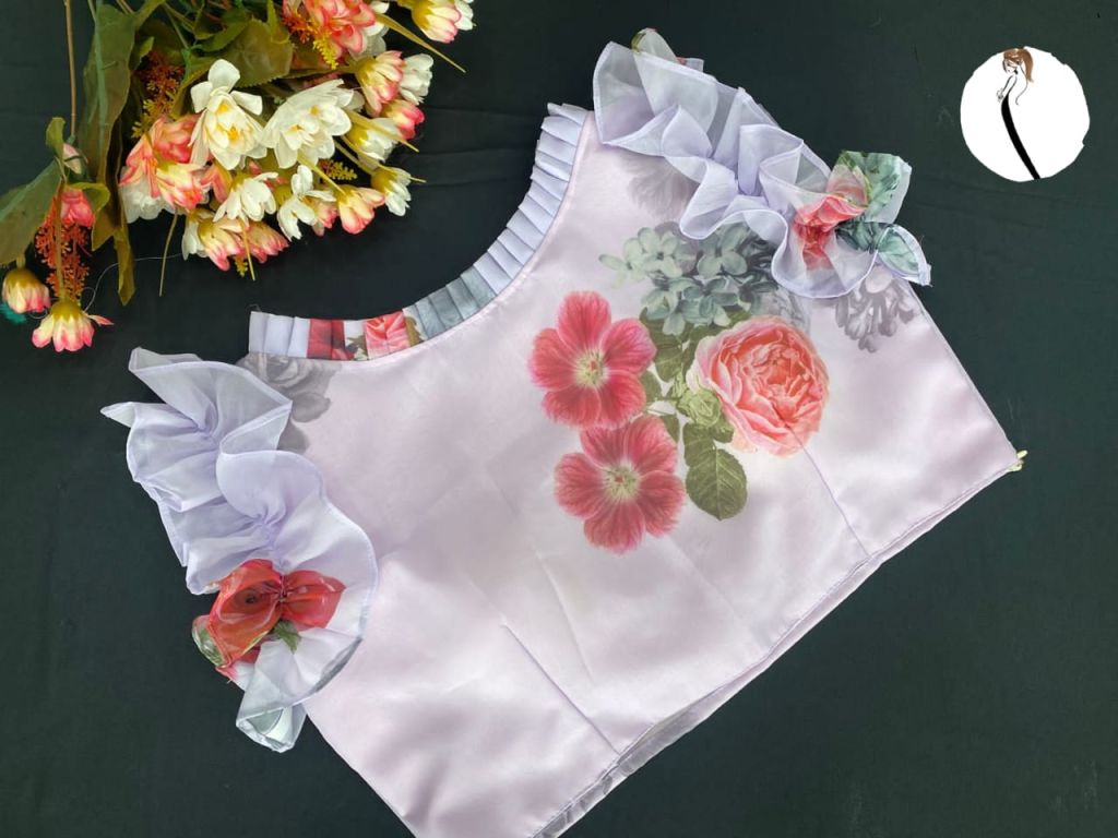 Rich Print Designer Low Price Blouses For Women