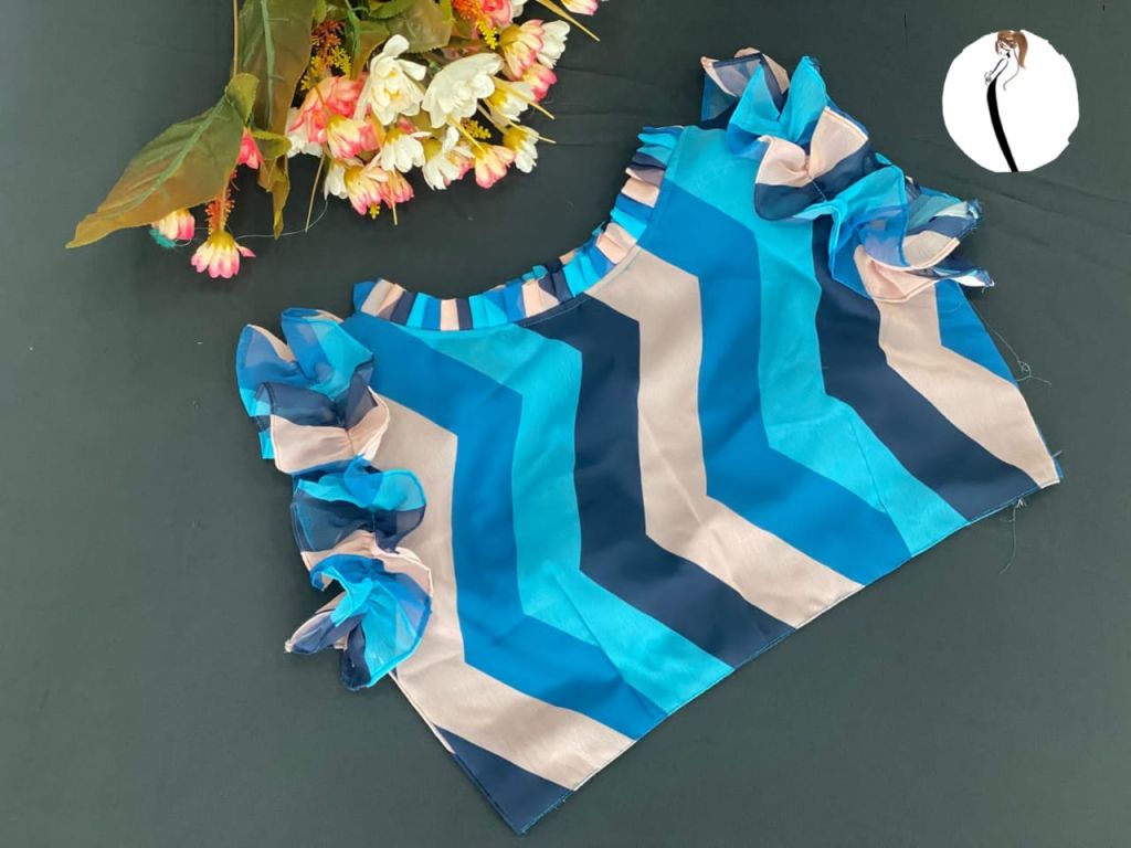 Rich Print Designer Low Price Blouses For Women