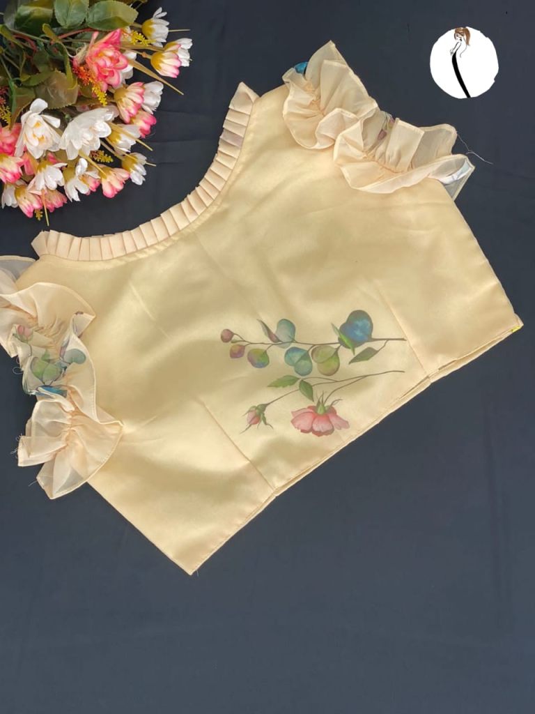 Rich Print Designer Low Price Blouses For Women