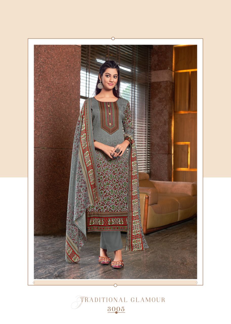 Roli Moli Kalki Vol 3 Printed Pashmina Dress Material Catalog