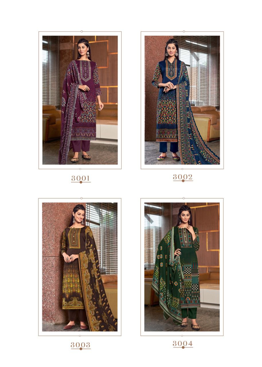 Roli Moli Kalki Vol 3 Printed Pashmina Dress Material Catalog