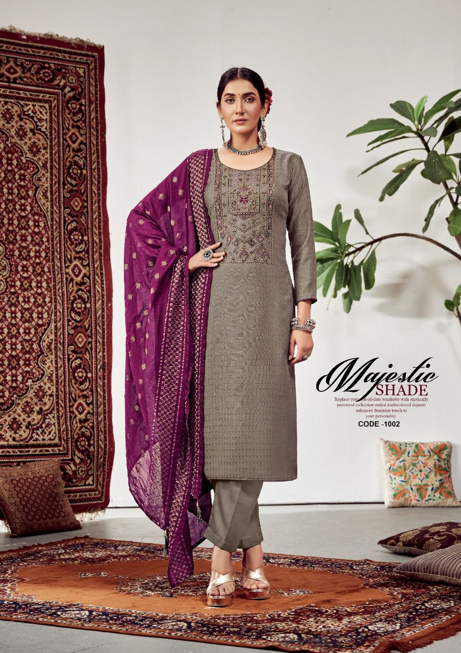 Roli Moli Lahja  Winter Wear Pashmina Dress Material Catalog
