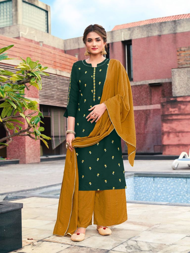 Rt Surili Vol 2 Designer Kurti With Plazzo And Dupatta Catalog