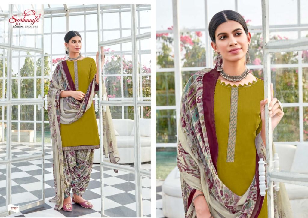 Sarmaaya Heer Patiyala Exclusive Patiyala Cotton Dress Material Catalog