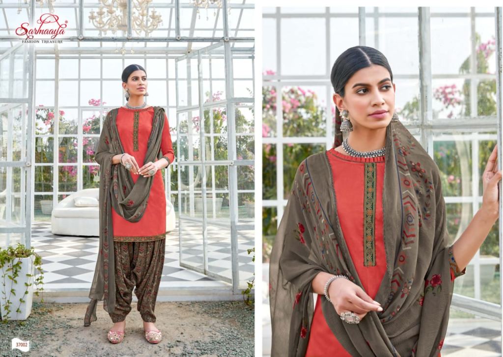 Sarmaaya Heer Patiyala Exclusive Patiyala Cotton Dress Material Catalog