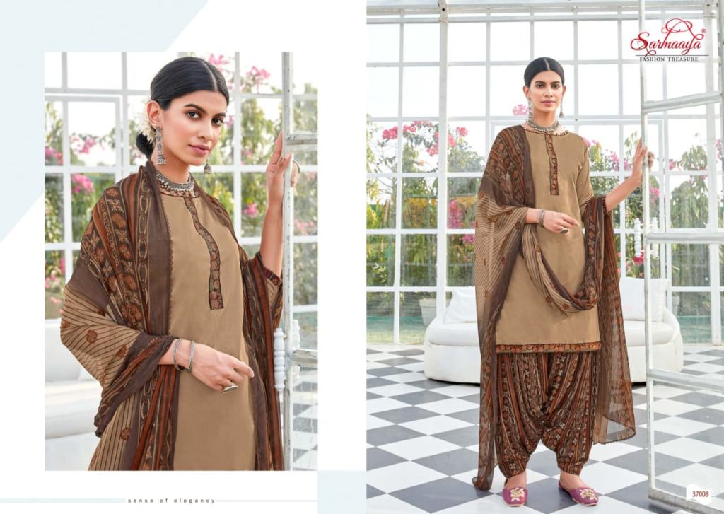 Sarmaaya Heer Patiyala Exclusive Patiyala Cotton Dress Material Catalog