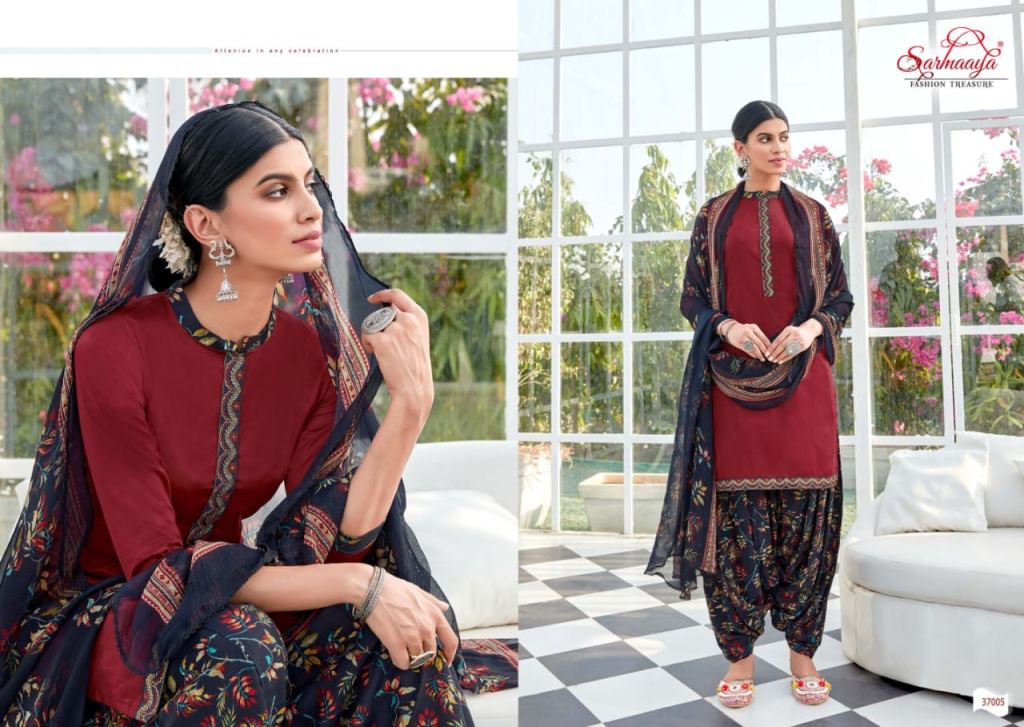 Sarmaaya Heer Patiyala Exclusive Patiyala Cotton Dress Material Catalog
