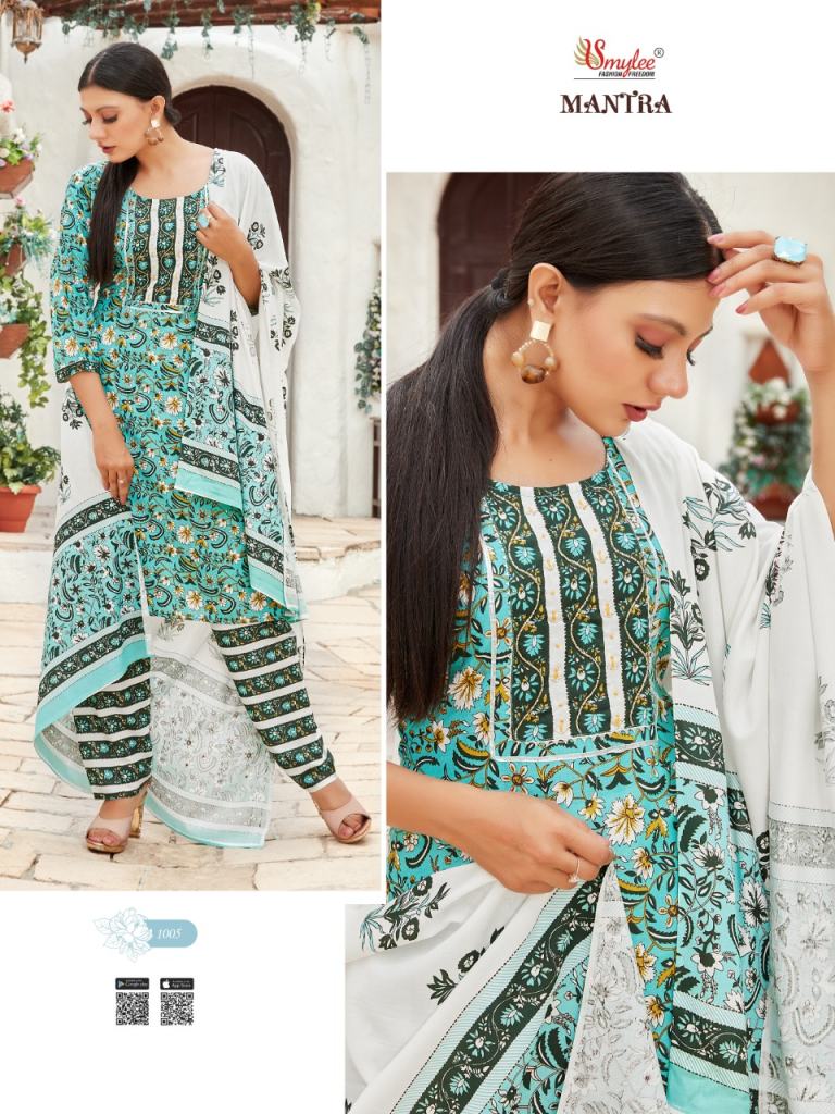 Smylee Mantra Rayon Designer Printed Readymade Catalog