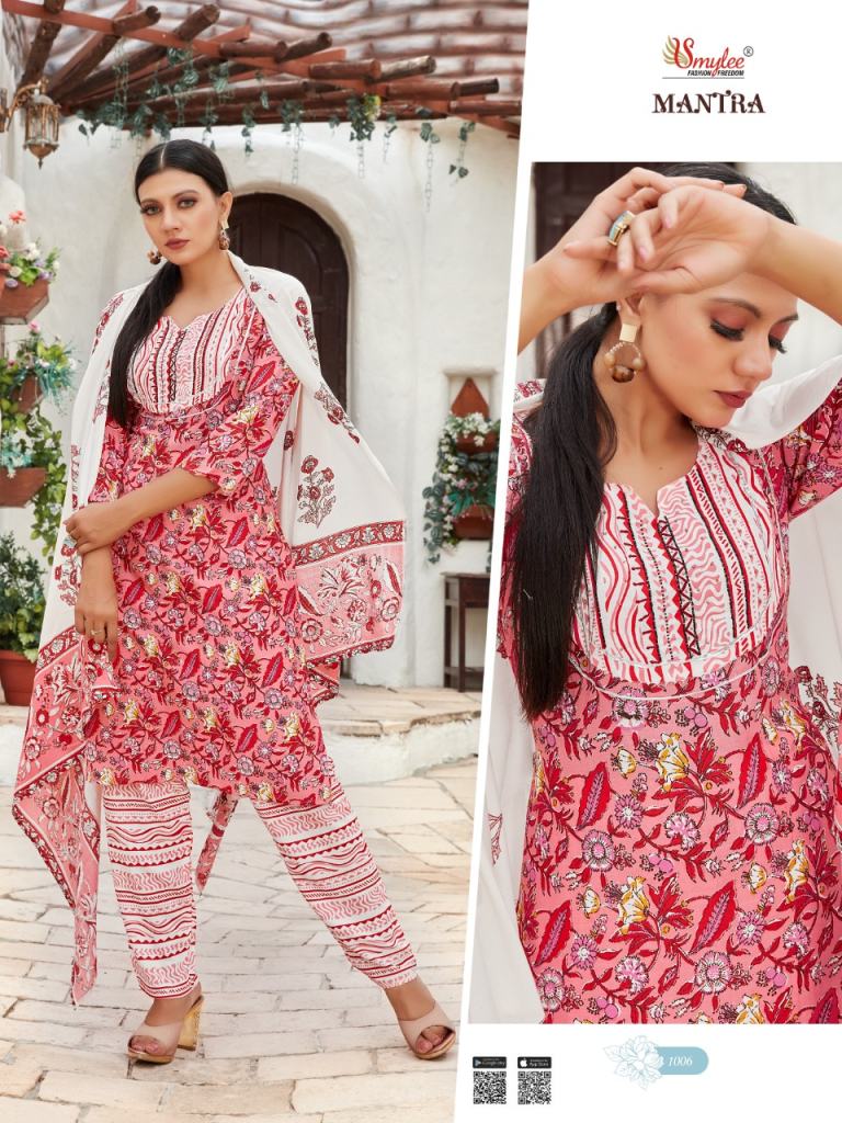 Smylee Mantra Rayon Designer Printed Readymade Catalog
