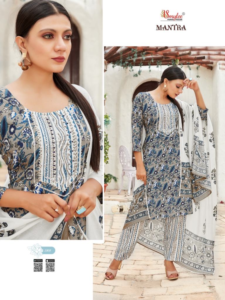 Smylee Mantra Rayon Designer Printed Readymade Catalog