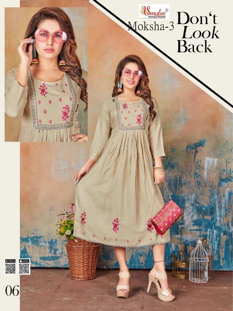 Smylee Moksha Vol 3 Buy Anarkali Kurtis Best Rate