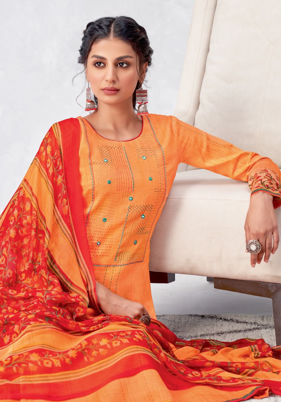 Suryajyoti Nirosha Vol 1 Designer Dress Material Shop Catalog