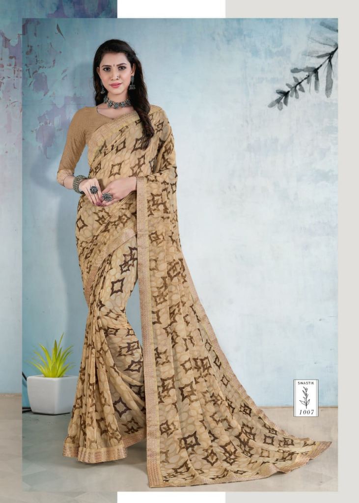 Swastik Deep Mala Daily Wear Wholesale Sarees Catalog