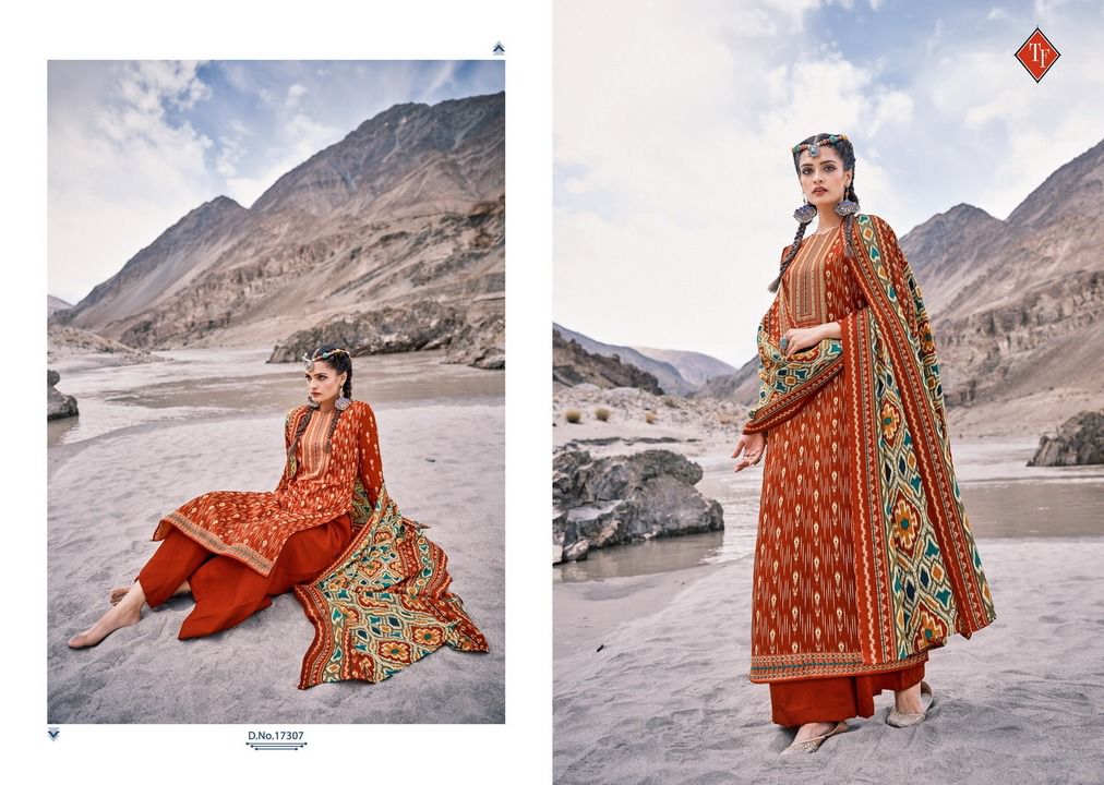 Tanishk Ladakh Winter Wear Pashmina Catalog