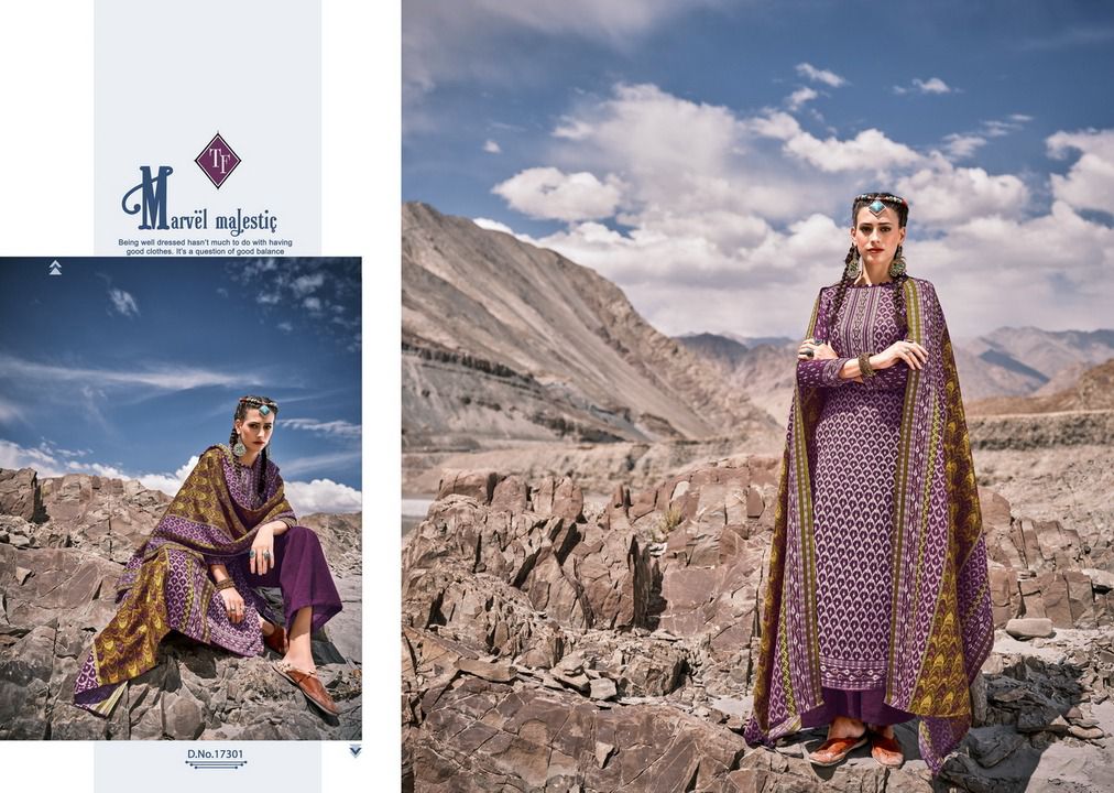 Tanishk Ladakh Winter Wear Pashmina Catalog