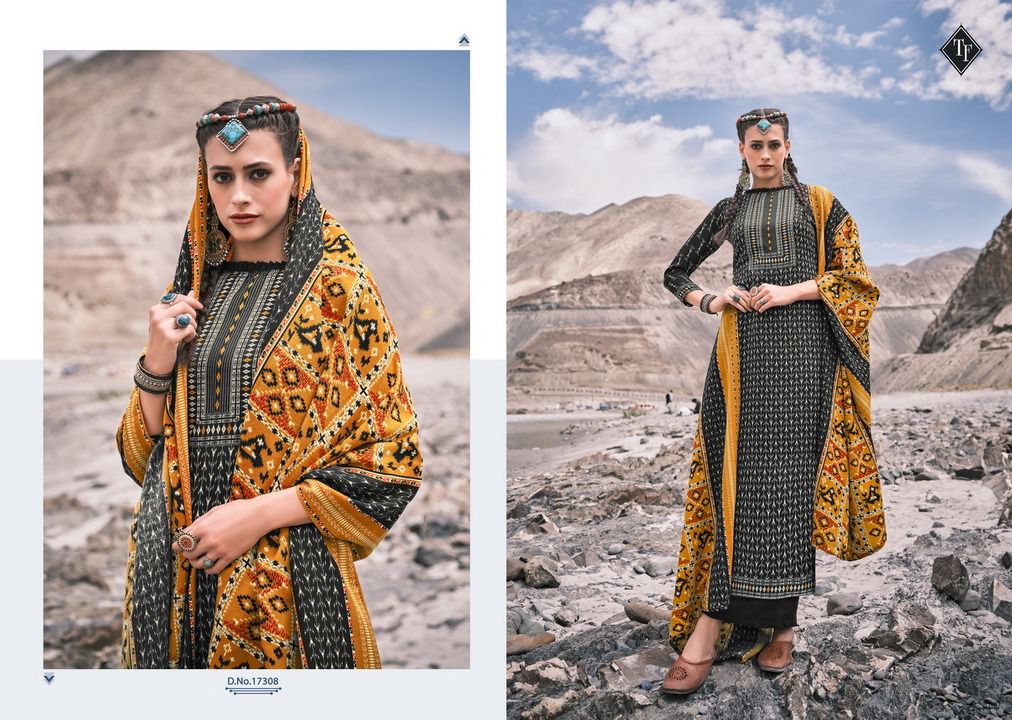 Tanishk Ladakh Winter Wear Pashmina Catalog