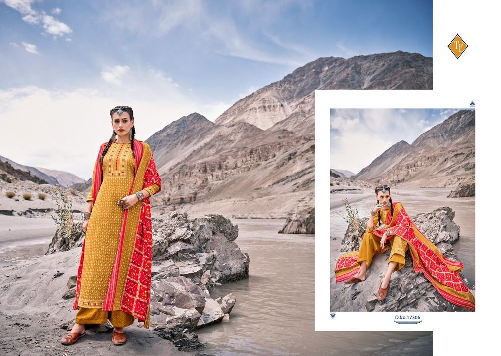 Tanishk Ladakh Winter Wear Pashmina Catalog