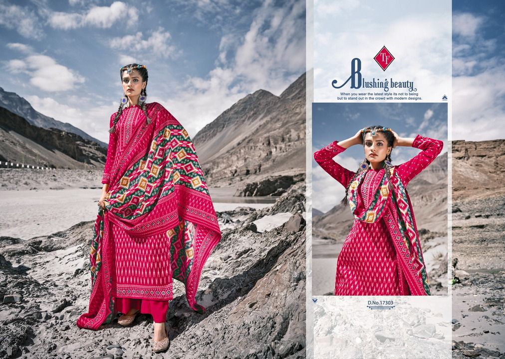 Tanishk Ladakh Winter Wear Pashmina Catalog