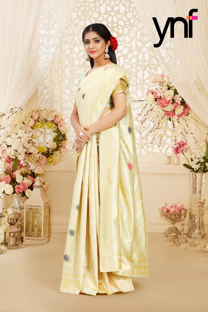 Ynf Sankhaya Festive Wear Poly Silk Low Rate Saree Catalog