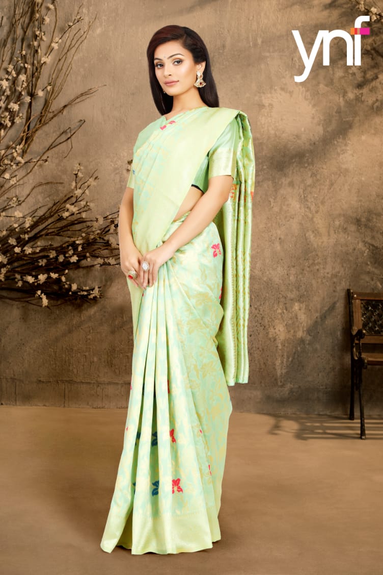 Ynf Tarannum Festive Wear Poly Silk Saree Catalog